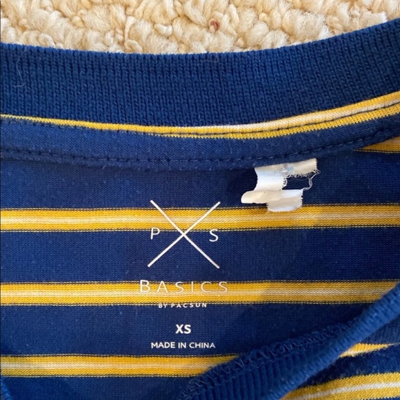 Pacsun Striped Long Sleeve Top - Picture 3 of 3